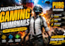 design amazing gaming youtube thumbnails